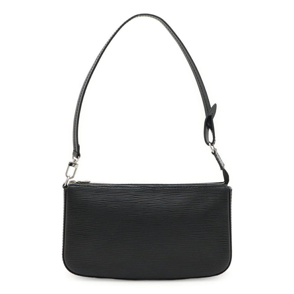 LOUIS VUITTON Epi Pochette Accessoires Accessory Pouch Clutch Handbag Noir Black